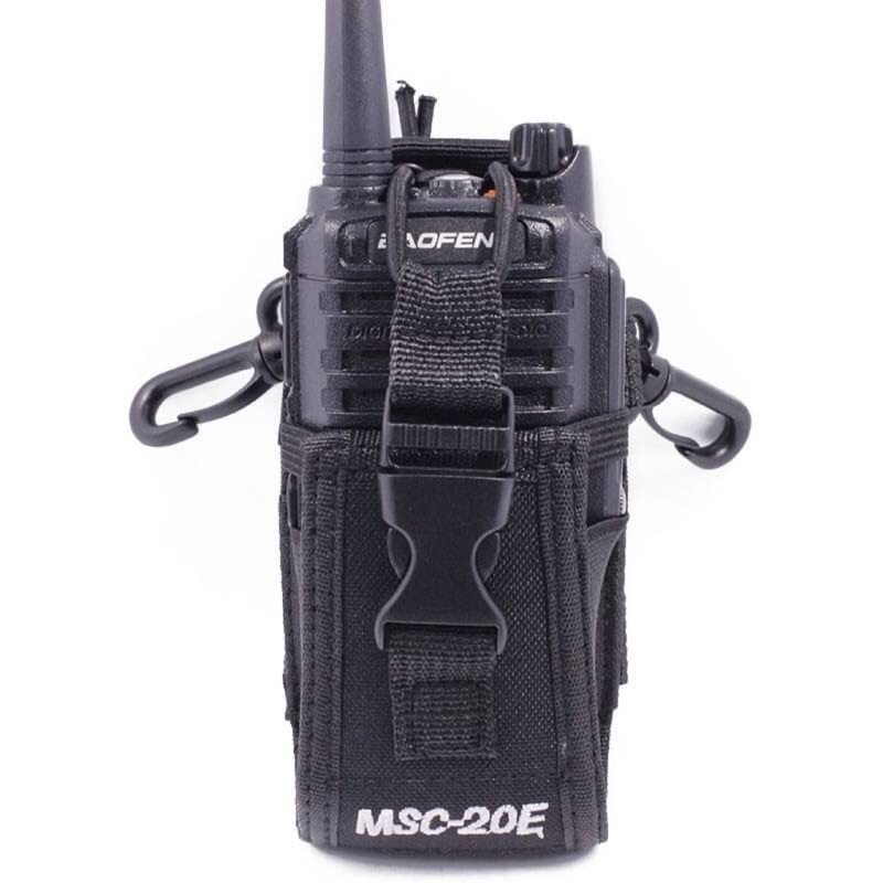 2個特惠價216元【型號】： MSC-20E無線電對講機套尼龍皮套手台保護套 TYT 泉盛 寶鋒5R UV9R通用