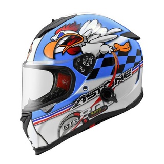 astone gtb800 安全帽 ao18 藍白 輕量化 全可拆洗內襯 緊急穿脫 全罩 內墨片 gtb800