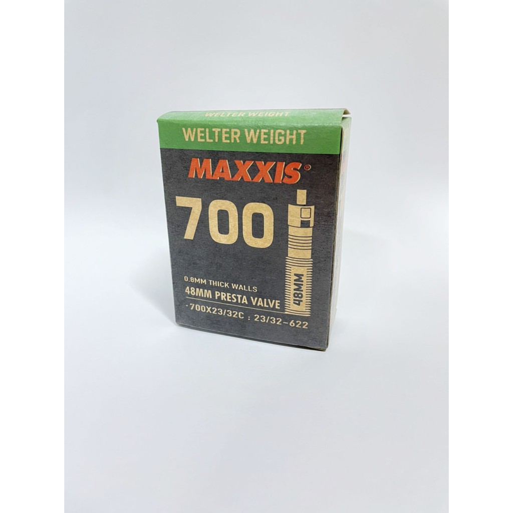 MAXXIS 700*23C~32C 48mm 60mm 80mm法式氣嘴內胎 氣嘴可拆  Inner Tube