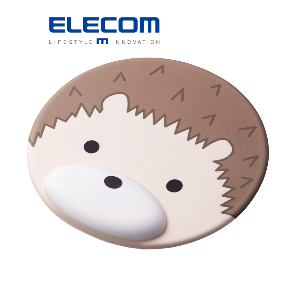 【日本ELECOM】 動物造型鼠墊 刺蝟