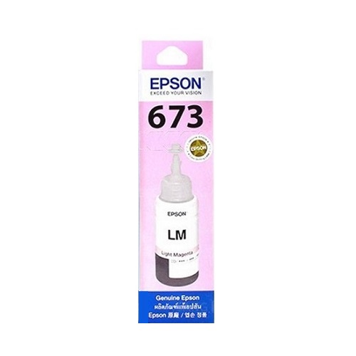 EPSON T673/T6736/T673600原廠淡紅色墨水 適用:L800/L805/L1800