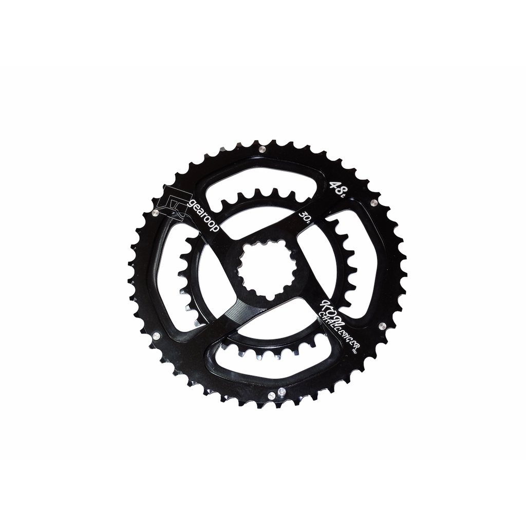 【CT Sports】 Gearoop 不落地神器 - 48t/30t Sram 直鎖式齒盤改裝片