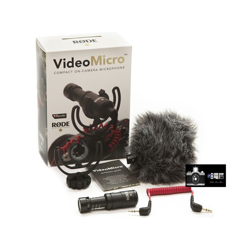 RODE Video Micro迷你指向性 收音麥克風 防風兔毛 毛罩(正成公司貨)含稅 單眼 直播 外拍