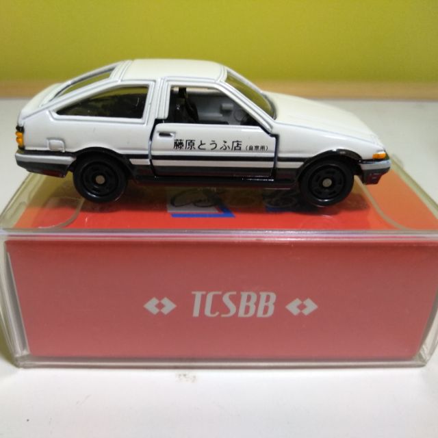 絕版 Tomica 多美 頭文字D白蓋 AE86