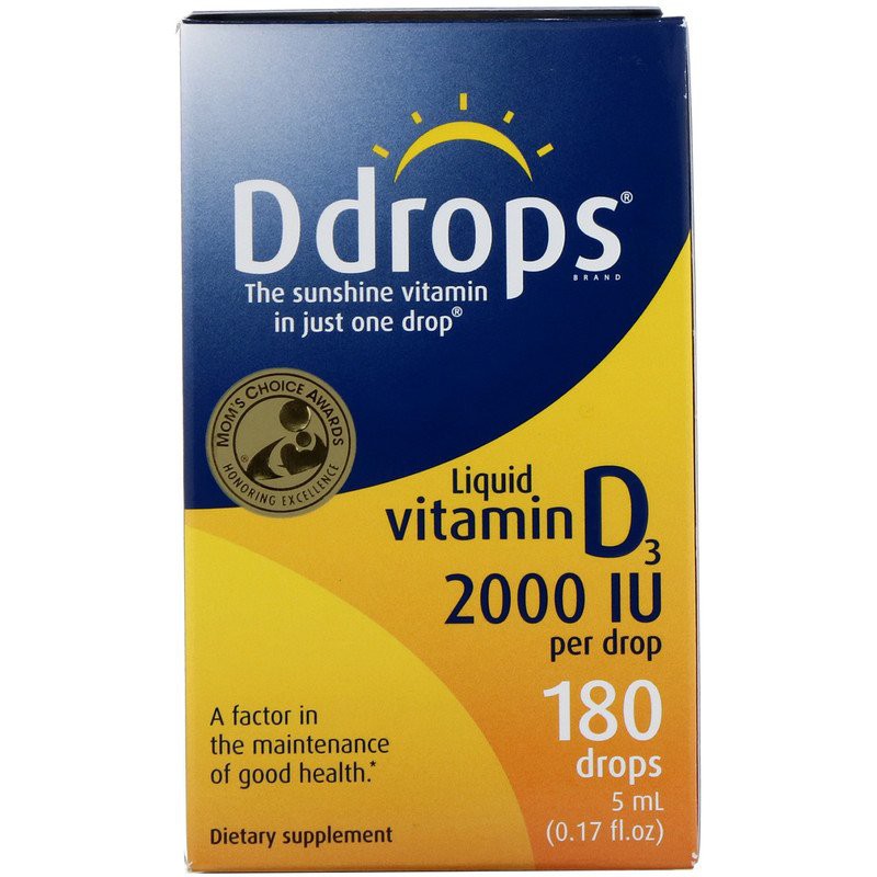 現貨【蝦爸】2024到期 美國Ddrops Booster D3 ２０００ IU 180滴 5ml