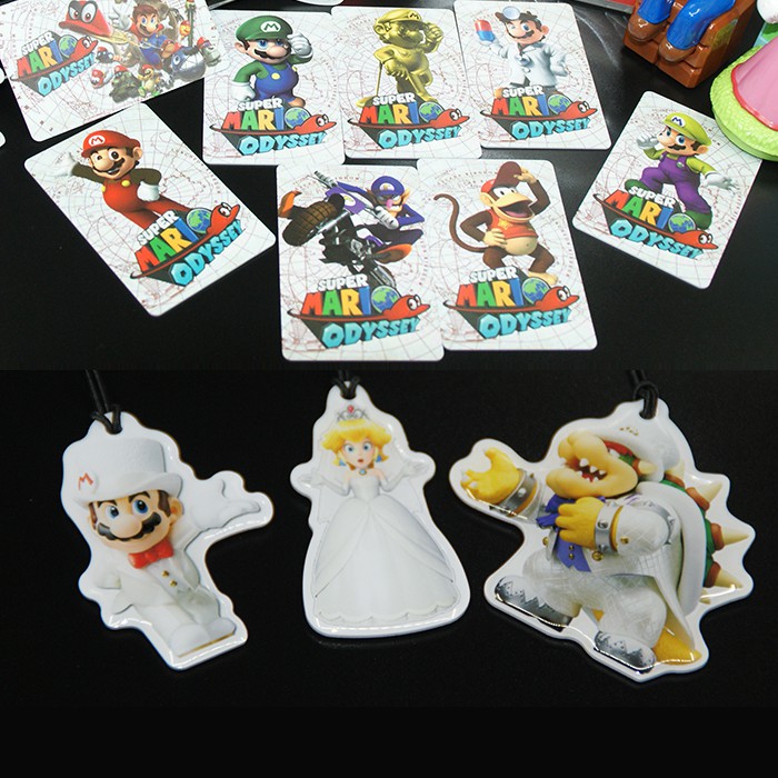 Nintendo Switch遊戲 超級瑪利歐 奧德賽 全10種 amiibo 服裝解鎖 (7卡片+3吊飾卡)