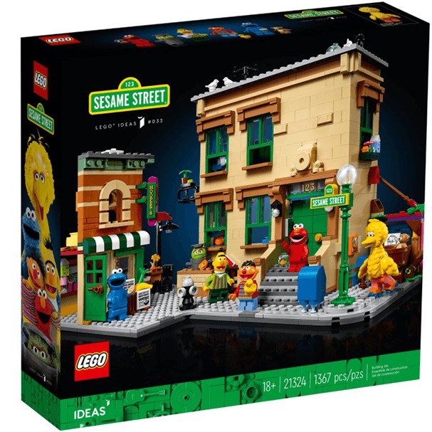 【台南樂高 益童趣】 LEGO 21324 芝麻街 IDEAS系列 收藏 經典 送禮 生日禮物