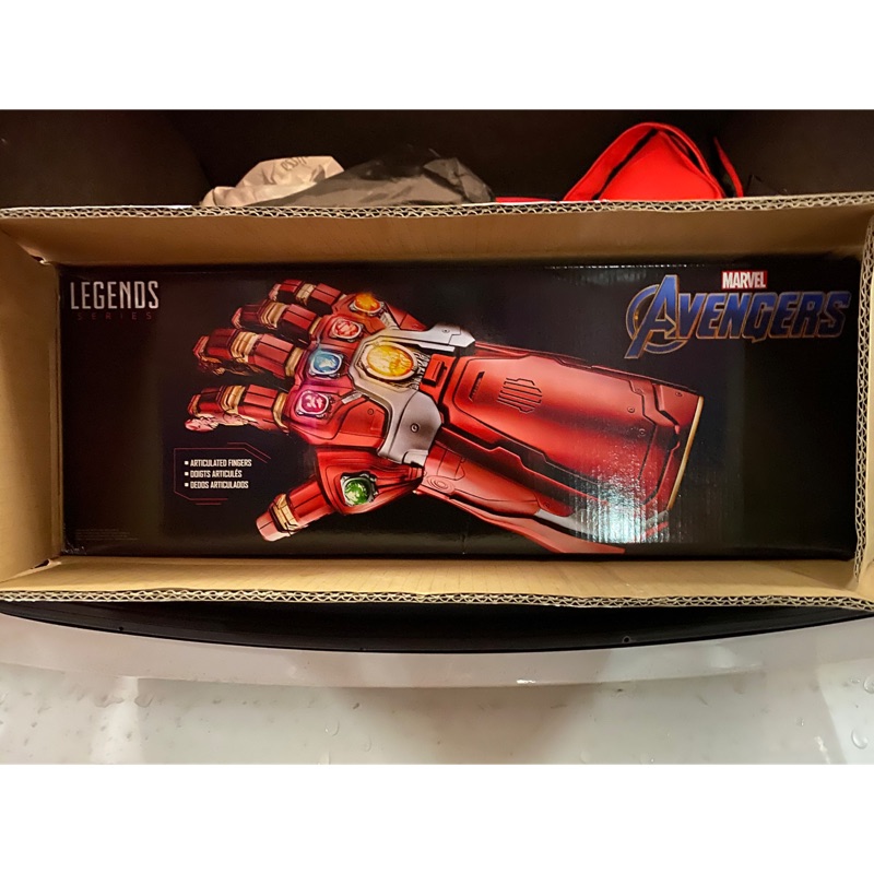 孩之寶 復仇者聯盟：終局之戰 傳奇收藏型電子奈米手套 無限手套 1:1浩克版
