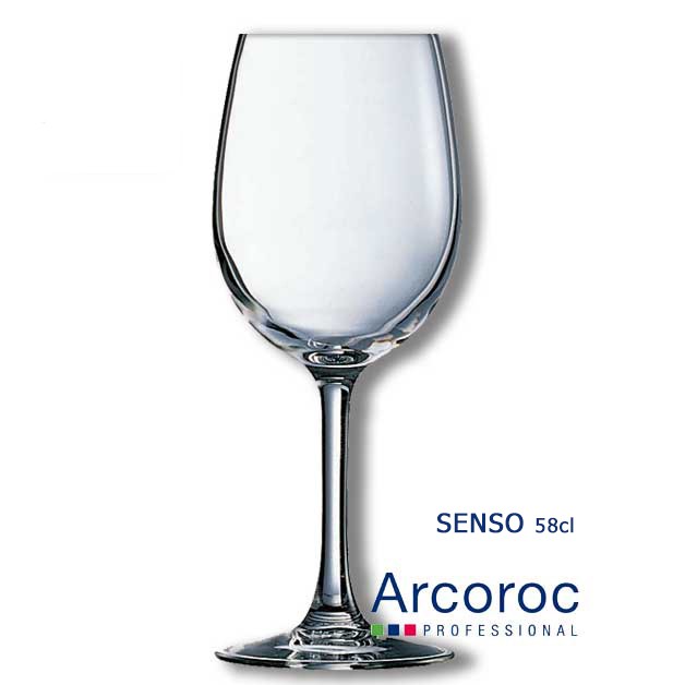 【Arcoroc樂美雅】 senso 感官系列 580cc 580ml 紅酒杯 酒杯 高腳杯 玻璃杯 薄杯口