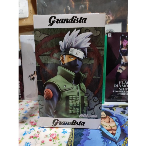 海賊喵 旗木 卡卡西 GRANDISTA GROS 初版 代理版 白證 火影忍者 正版 景品