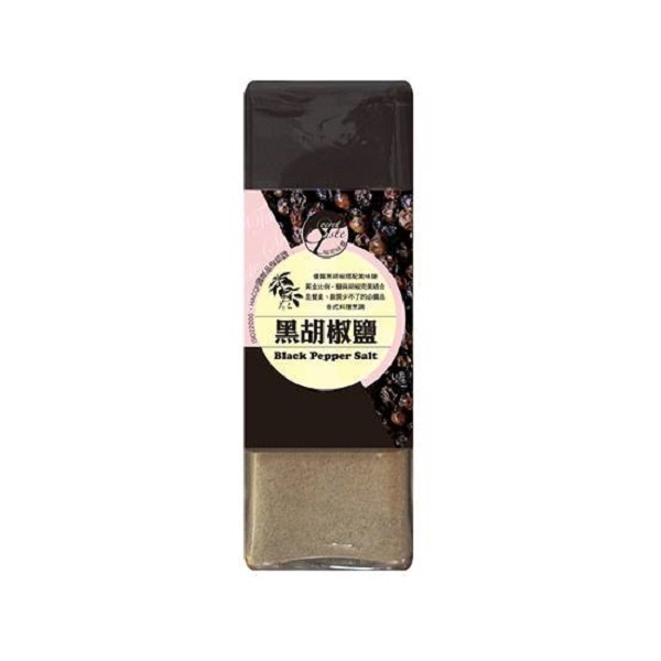 秘密味蕾-黑胡椒鹽60g克【家樂福】