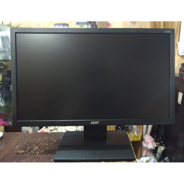 大台北永和二手螢幕v226hql Acer 22吋螢幕9成新dvi 蝦皮購物