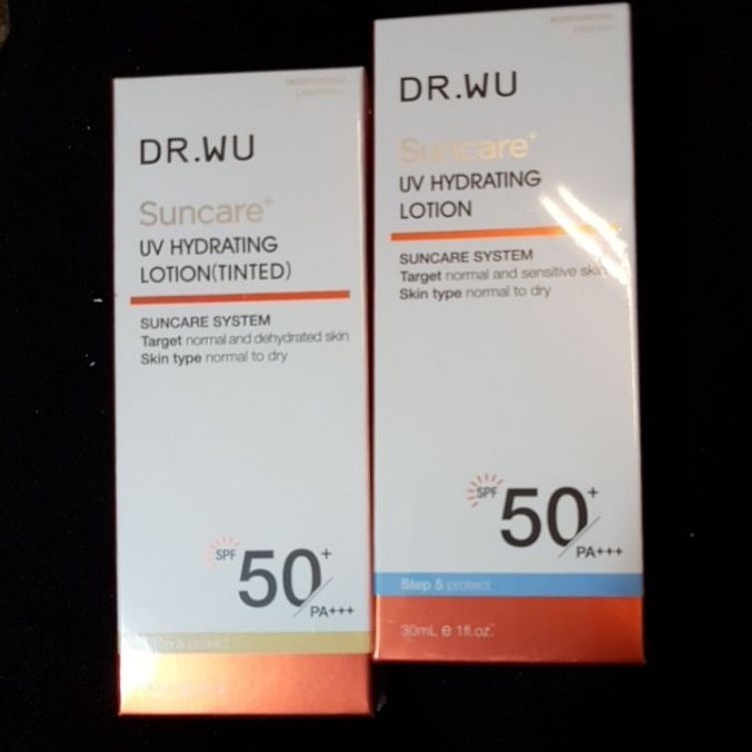 DR.WU 全日保濕防曬乳潤色款35ml/全日保濕防曬乳35ml/清透水感防曬液30ml/低敏物理防曬乳35ml