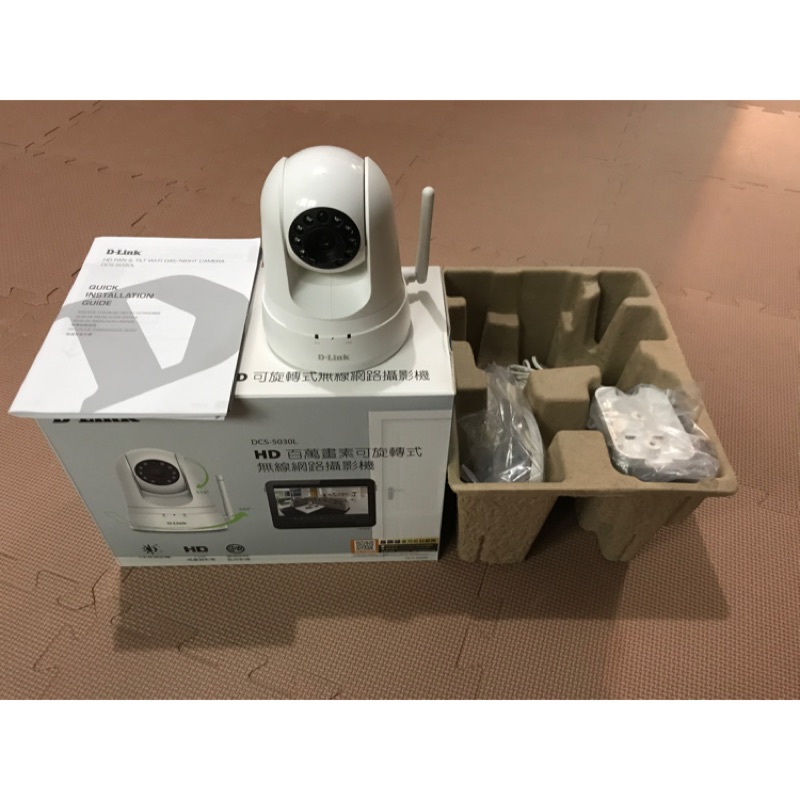 台北市可面交 D-LINK DCS-5030L 要買就買這台 強推好用 可旋轉式無線網路攝影機 寶寶翻身監控