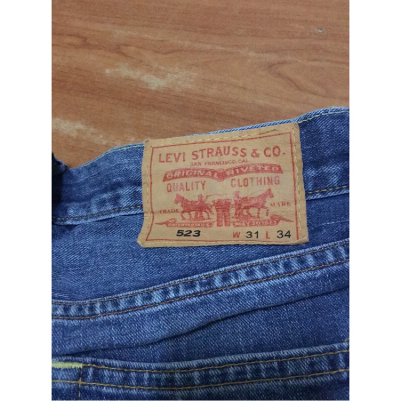 Levi's 牛仔長褲 型號 523 直筒