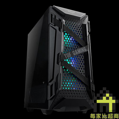 ASUS TUF Gaming GT301 機箱 Aura Sync RGB 中塔緊湊型機殼【每家比】