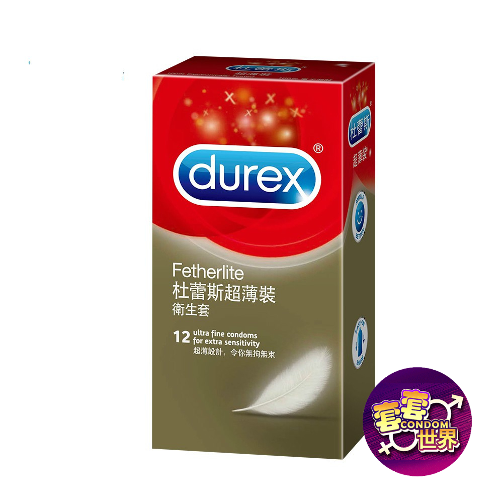 Durex杜蕾斯 超薄裝 保險套 12入裝