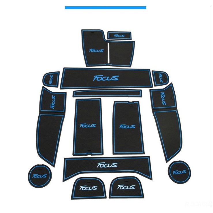 FOCUS MK4 室內空間置物防滑墊  防水墊 水杯墊  門槽墊