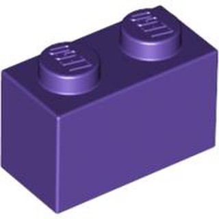 磚家 LEGO 樂高 紫色 Brick 1x2 基本顆粒 基本磚 顆粒磚 3004