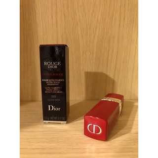 (全新) Dior #999 ULTRA ROUGE 紅管藍星唇膏