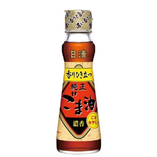 (艾吃吃小賣店)日清 NISSIN 純正芝麻油130ml 日本芝麻油 香油