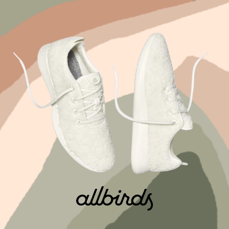 Allbirds 正版 🇺🇸 美國羊毛捲捲毛女休閒鞋 球鞋 白色 | 美版7號 | 全新 限量款 | 現貨在台