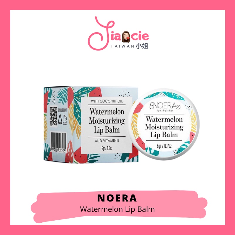 Noera Watermelon Moisturizing Lip Balm Bibir BPOM