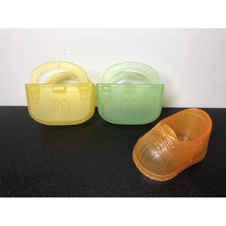 2006年 麥當勞 造型 收納 盒 果凍色 提袋 鞋子 玩具 擺飾 可愛 擺件 場景 背景 好好拍 特殊 小物
