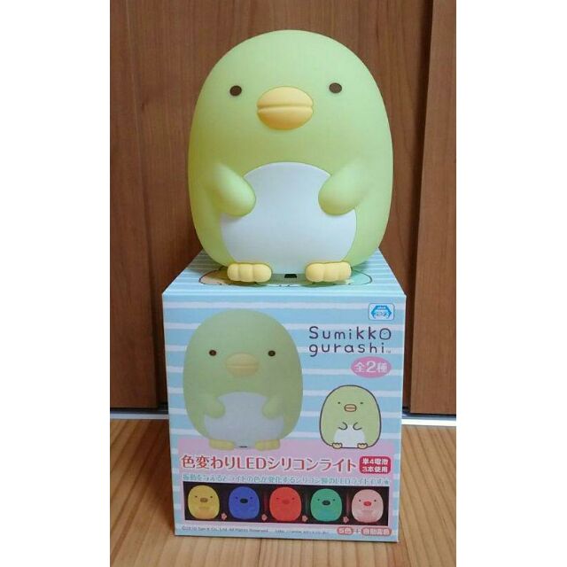 日本空運 景品 夜燈 LED 角落生物 貓咪 白熊 企鵝 抓樂霸 toreba 夾娃娃