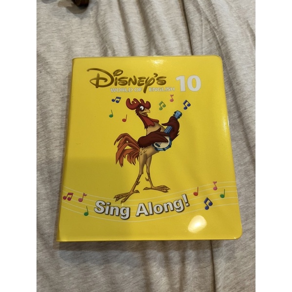 寰宇迪士尼Disney 英語學習Sin Along DVD光碟片 二手