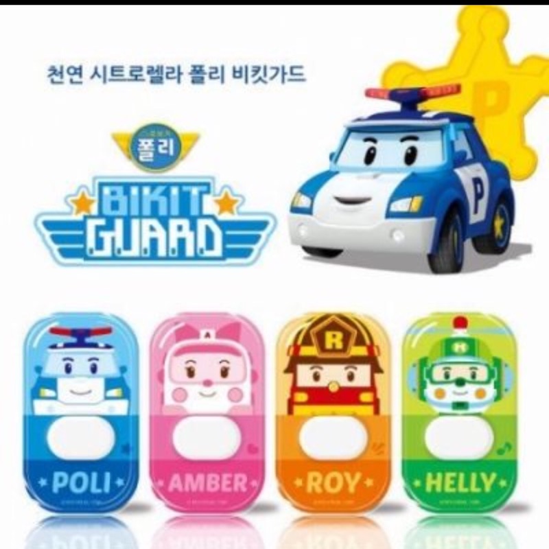 預購～韓國 Bikit Guard 救援英雄卡通車造型防蚊扣