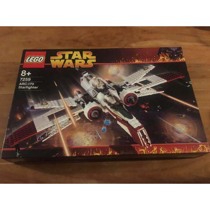 絕版老物 LEGO 7259 星戰機 ARC-170 樂高星際大戰STAR WARS 系列