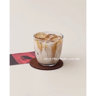 義大利製 妳的復古拿鐵咖啡杯/韓國ins 水杯 咖啡廳必備 咖啡杯 玻璃杯 拍照拍攝道具 下午茶 居家必備