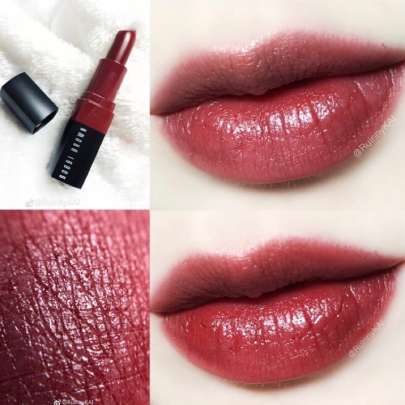 限時特價bobbi Brown 迷戀輕吻唇膏口紅ruby Cranberry Molly 蝦皮購物