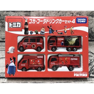 《GTS》TOMICA 多美小汽車 COCA COLA 可口可樂車 快樂工廠組 廂型貨車 359845