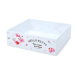 Sanrio 可堆疊塑膠收納盒 M Hello Kitty 情書 838357N