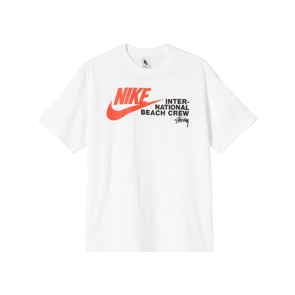 Nike x Stussy International Beach Crew T-Shirt White