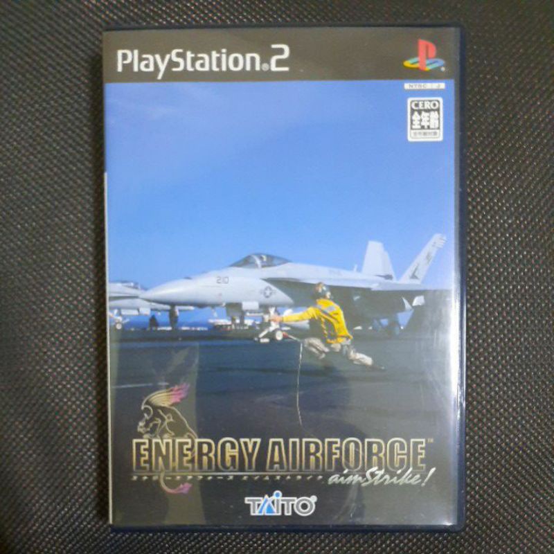 PS2遊戲片 藍空戰將 空襲行動 Energy Airforce