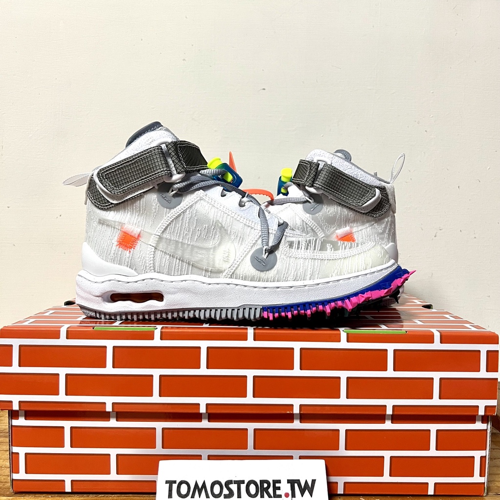 【ToMo】OFF WHITE x NIKE AIR FORCE 1 MID SP 白  DO6290-100