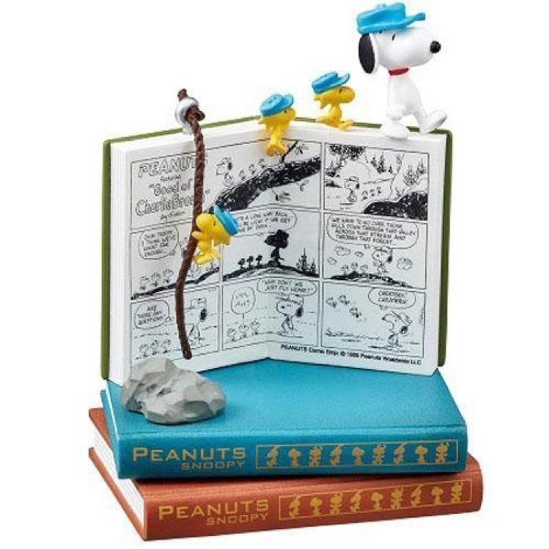 Re-ment snoopy 史努比 Woodstock 書中世界 5號 探險Nano Book World 盒玩 童軍
