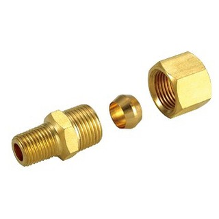 【附發票】銅接頭 接頭 直通 銅管用接頭 直外牙銅管 C-064 C-066 C-067-2 C-064-6MM