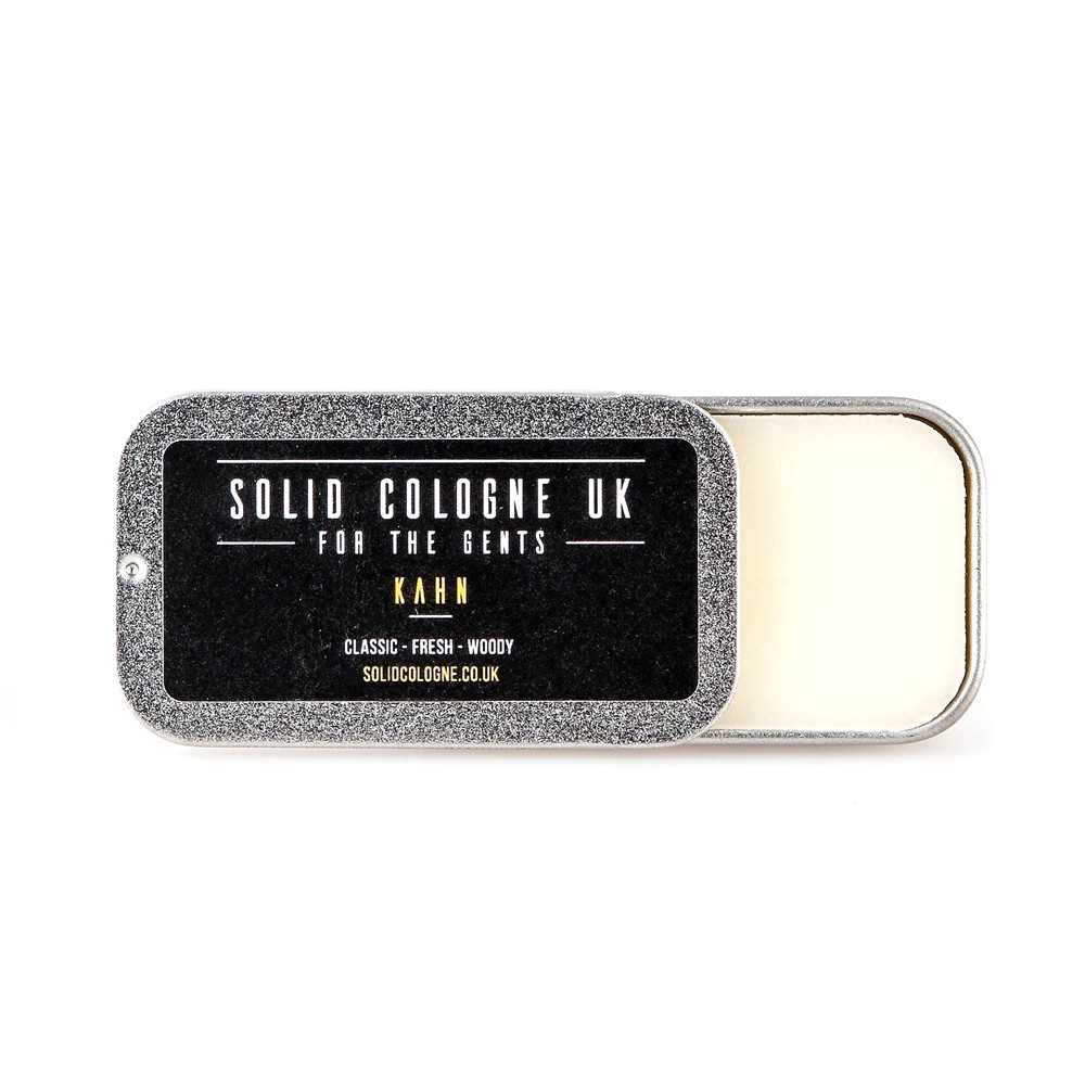 Solid Cologne UK - 固體香水（Kahn 卡恩）固態香膏體香膏 隨身身體古龍水香水膏香氛膏 男性男生 男