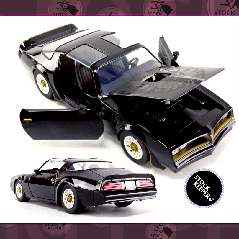 ◀倉庫掌門人▶玩命關頭 1977 Pontiac Firebird Jada合金電影車模 1:24 黑