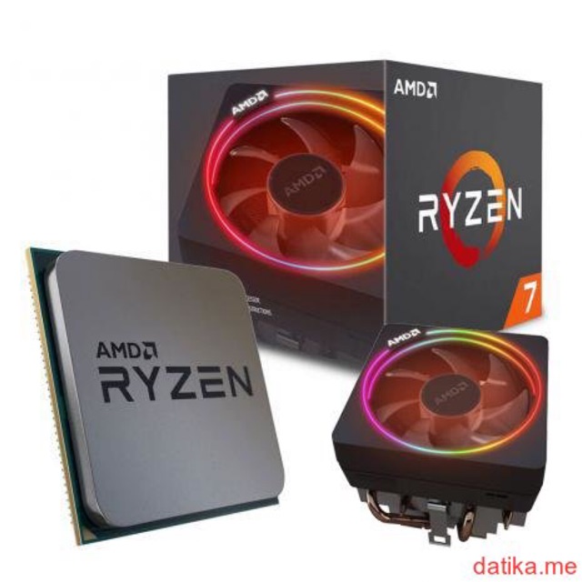 Cpu Amd Ryzen 7 2700X(新盒子 led 散熱)