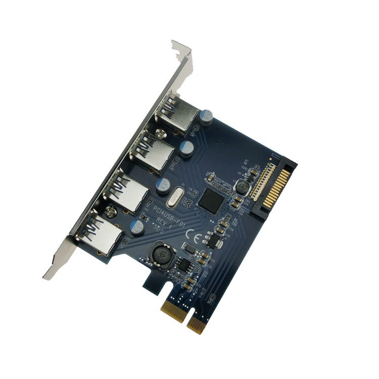 ☒USB3.0擴展卡 PCIE PCI-E轉USB3.0 FRESCO FL1100 支持蘋果系統