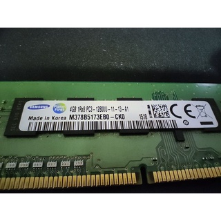 二手 記憶體 三星 sumsung ddr3 4G pc12800u /1600hz /韓國製 /單面