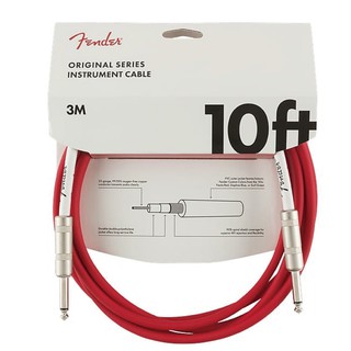 【公司貨】Fender Original 樂器導線 10呎/ 3.05公尺 紅色 FRD 【i.ROCK 愛樂客樂器】