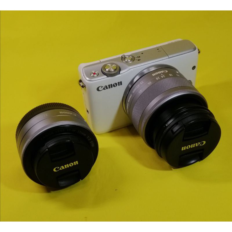 二手微單眼相機/Canon  m10/雙鏡組/公司貨/有 wifi功能