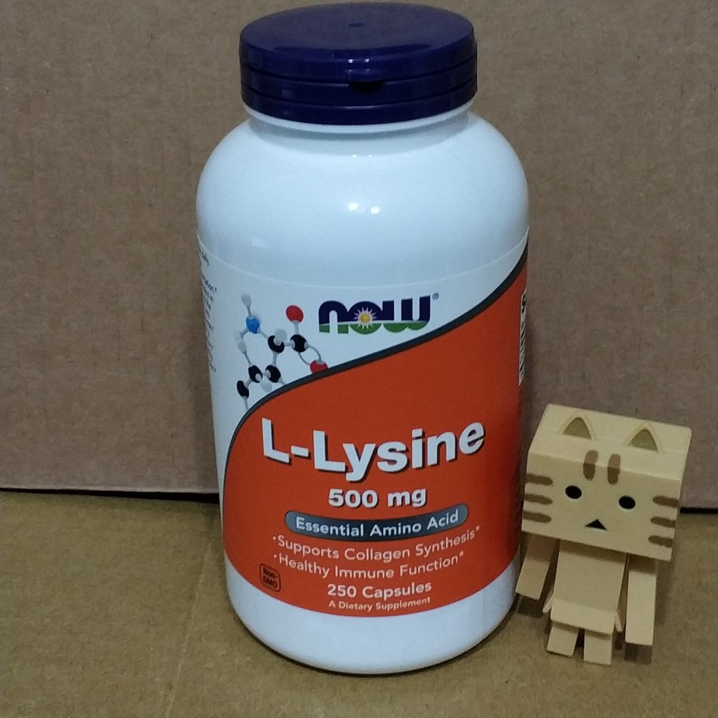 【小虎寵物】 現貨Now foods 離胺酸 L-Lysine 貓 500mg 250顆