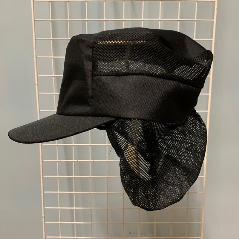 【麥帽狼】台灣製造 下包髮 廚師帽 黑色 檢定用網帽 包頭廚房帽 食品 廚師帽 男女款 網帽 透氣